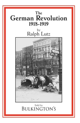 Cover of German Revolution: 1918-1919