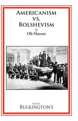 Cover of Americanism vs. Bolshevism