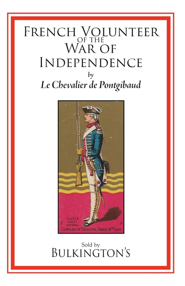Cover of A French Volunteer of the War of Independence