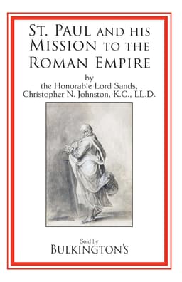 Cover of St. Paul and His Mission to the Roman Empire